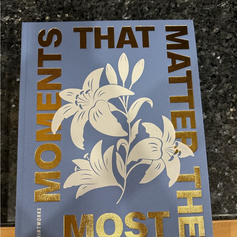 Print works coffee table photo album
